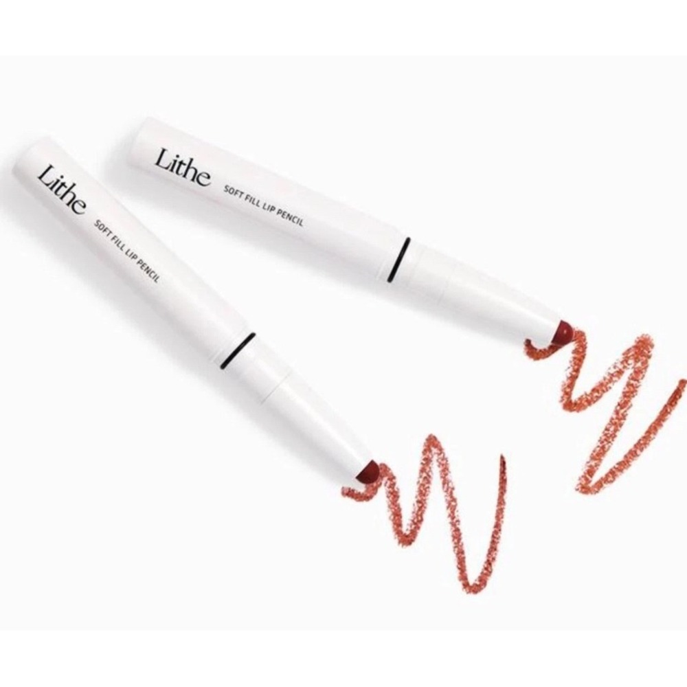 Lithelip Pencil Soft Fill Lip Pencil Set 2 Dusk Scarlet‎